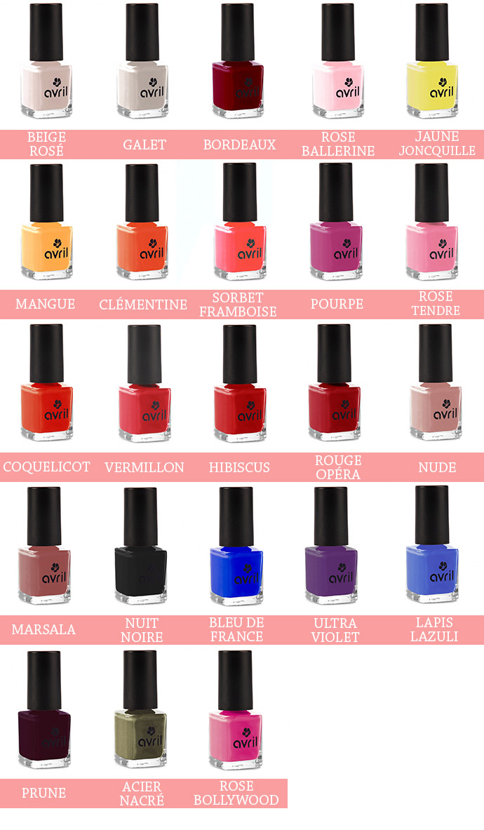 avril vernis