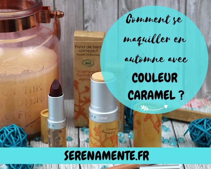 maquillage couleur caramel