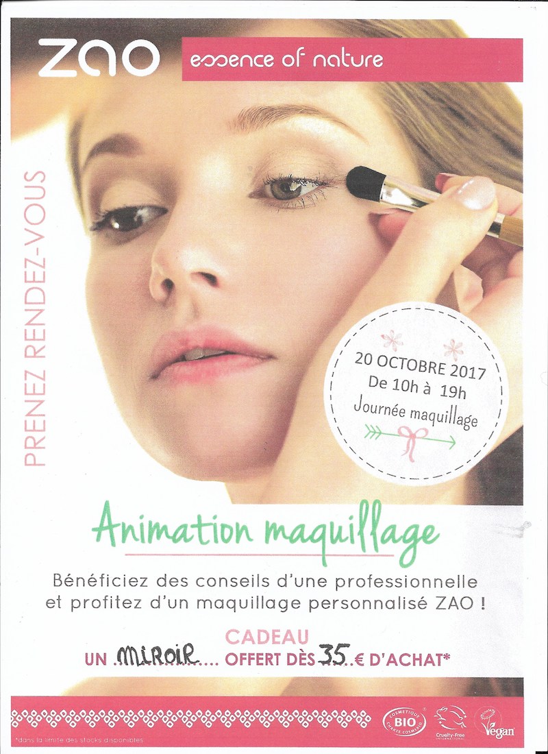 maquillage zao
