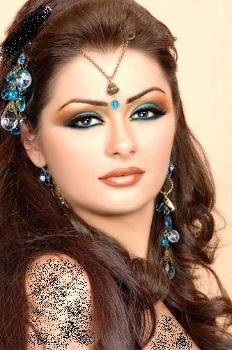 maquillage indienne