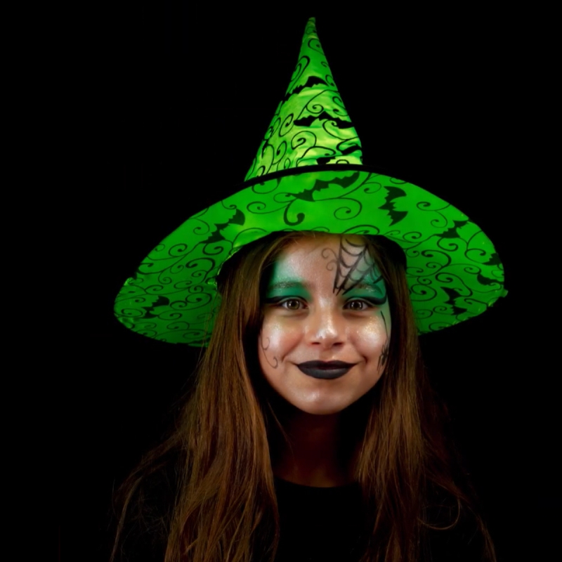 maquillage sorciere petite fille