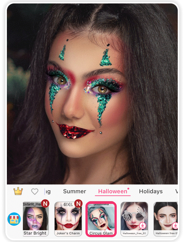 clown maquillage