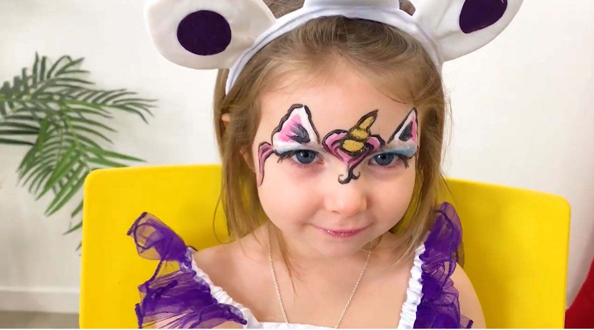 maquillage enfant licorne