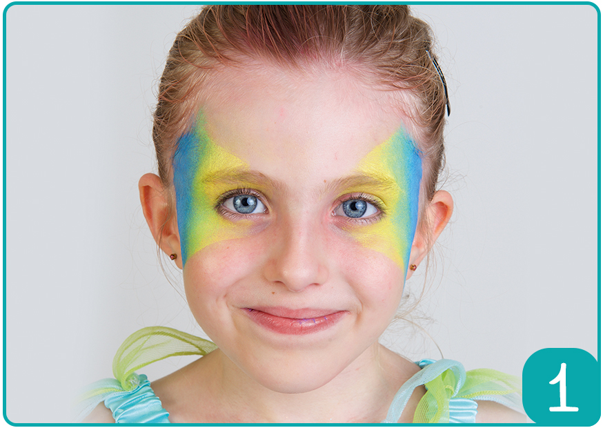 maquillage indienne enfant