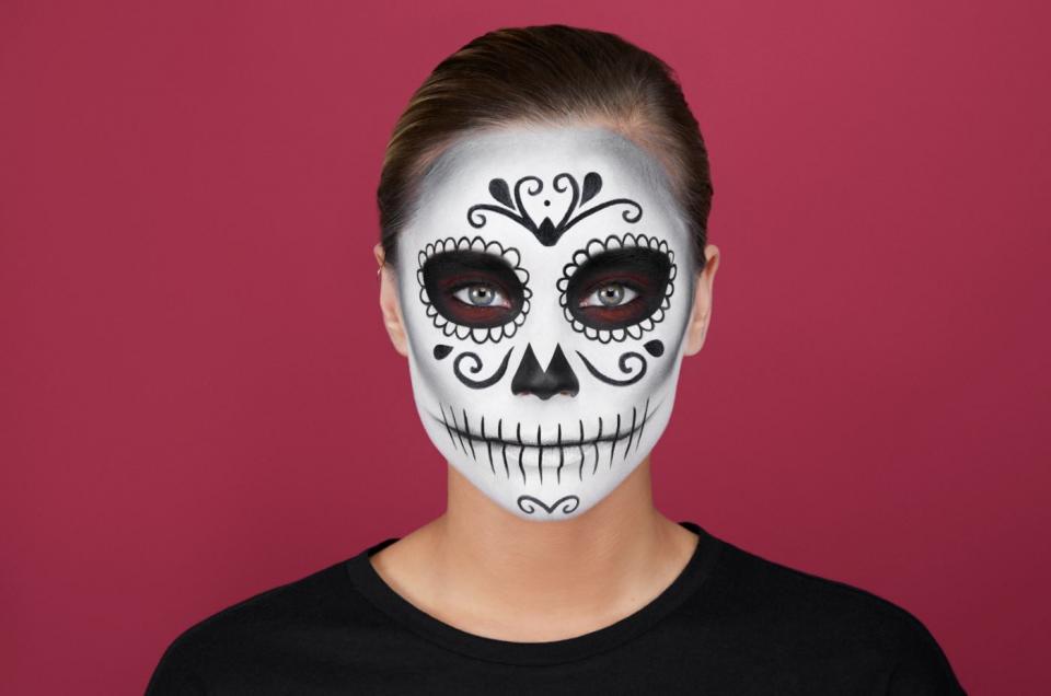 squelette maquillage