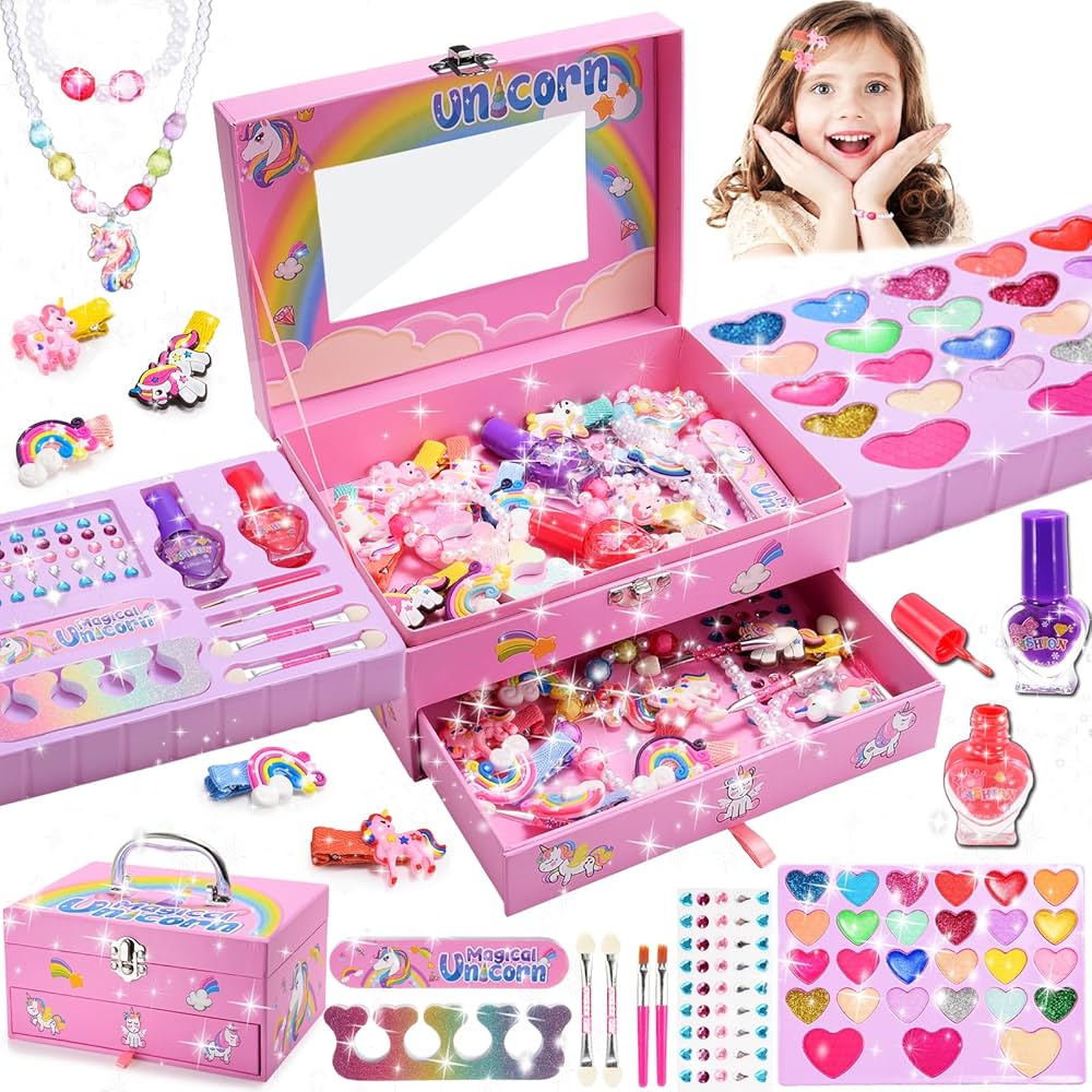 maquillage licorne petite fille