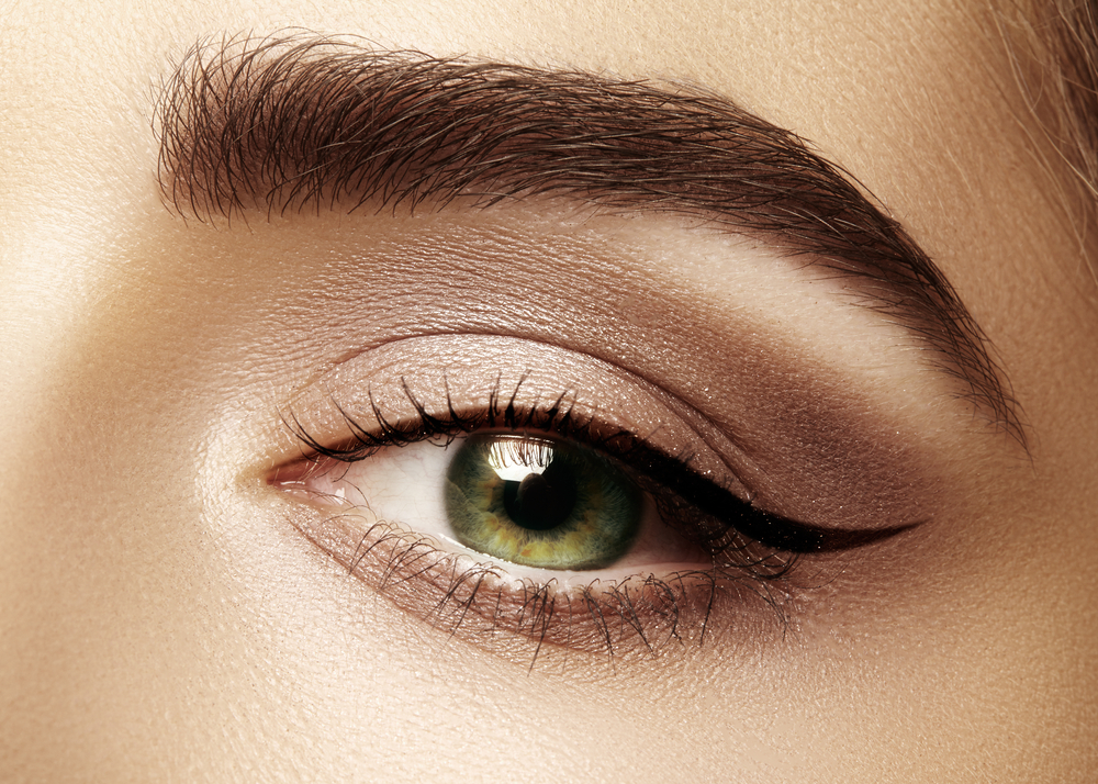maquillage des yeux verts