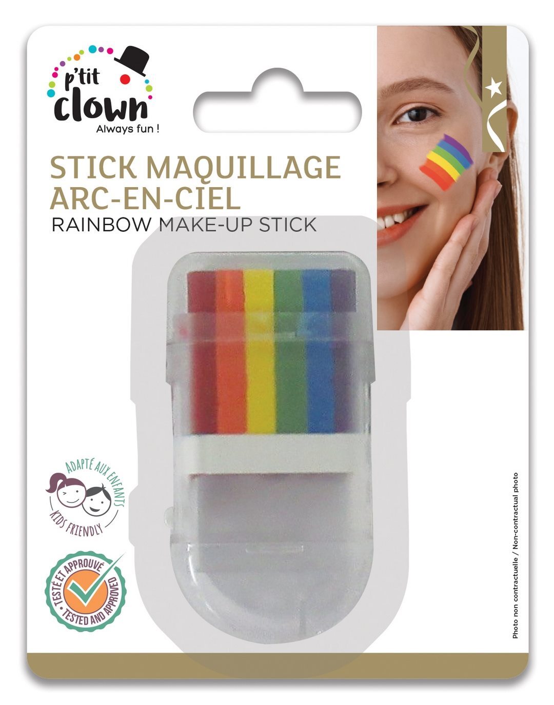arc en ciel maquillage