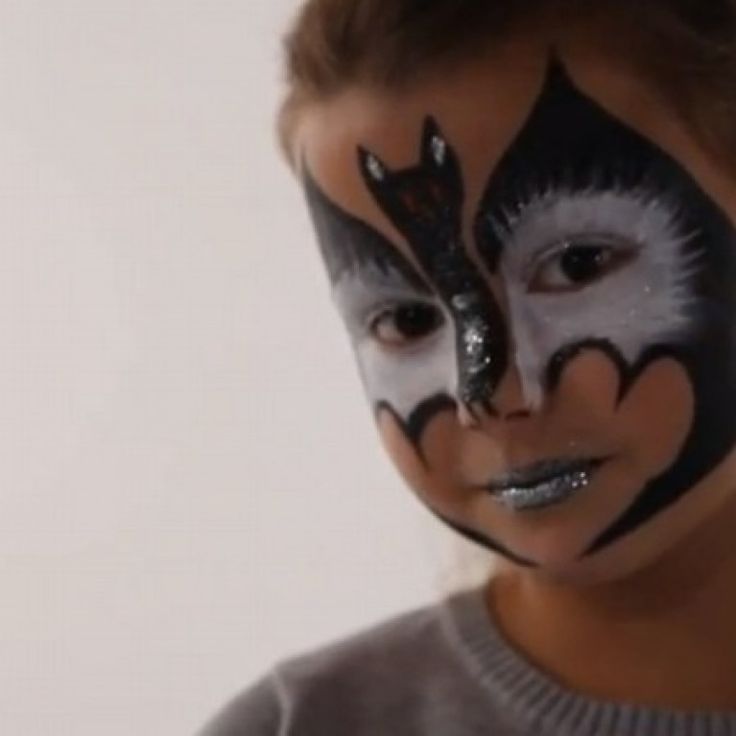 maquillage chauve souris fille
