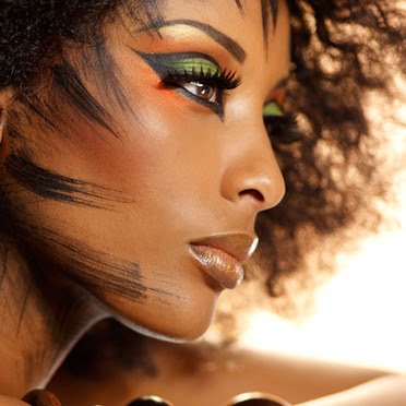 maquillage femme noire