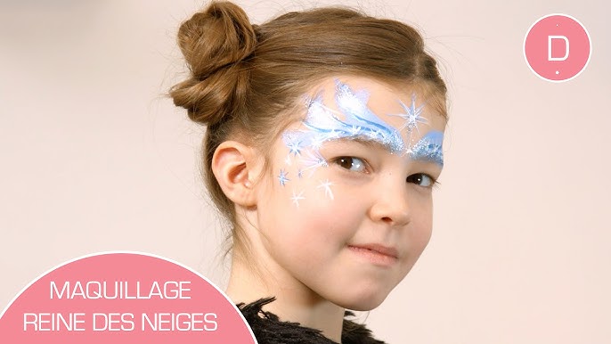 maquillage reine des neiges