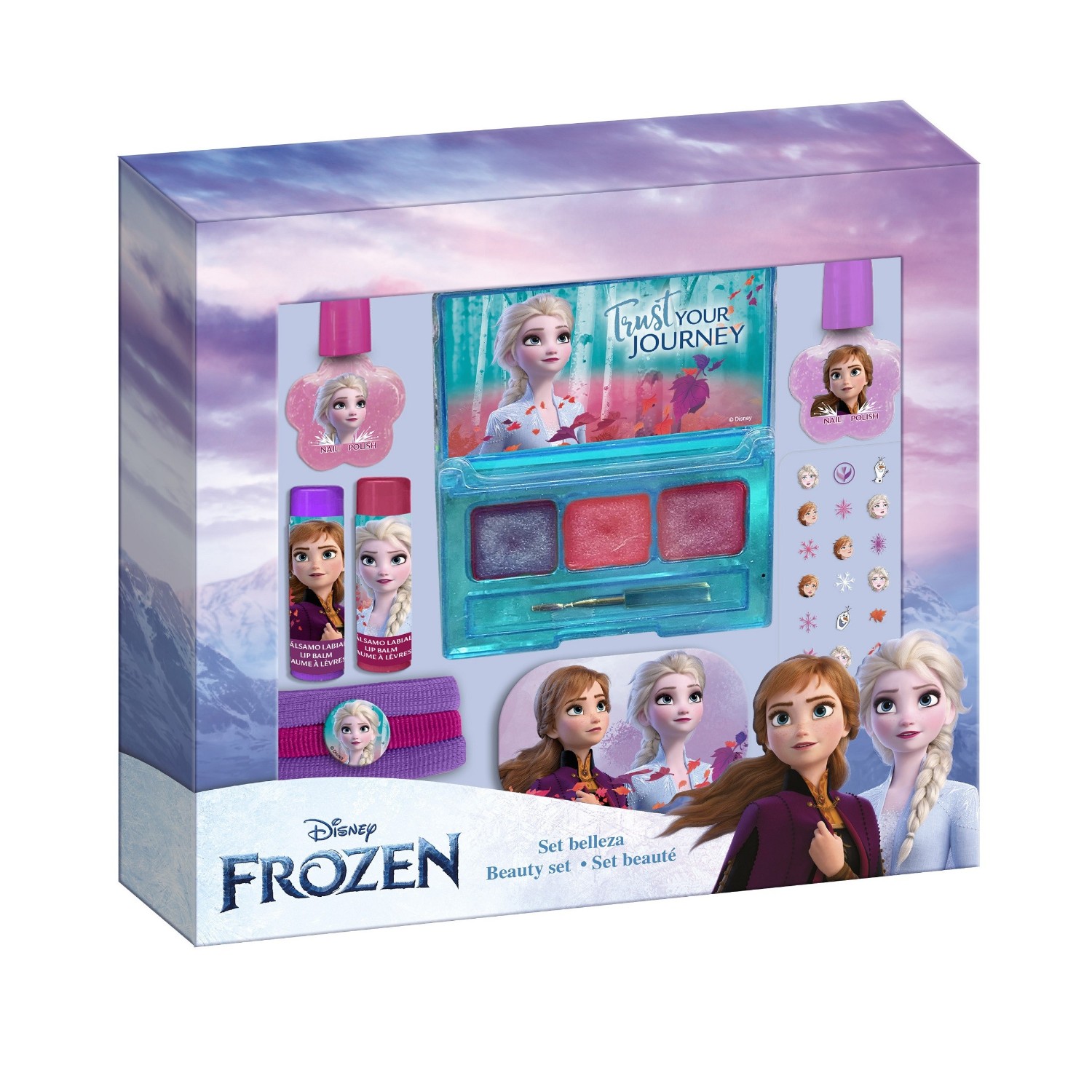 reine des neiges maquillage